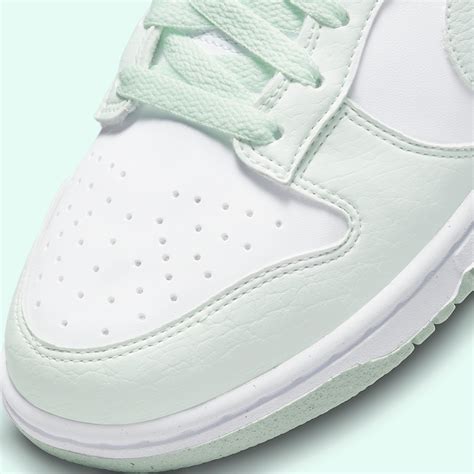 next nature white mint dunks